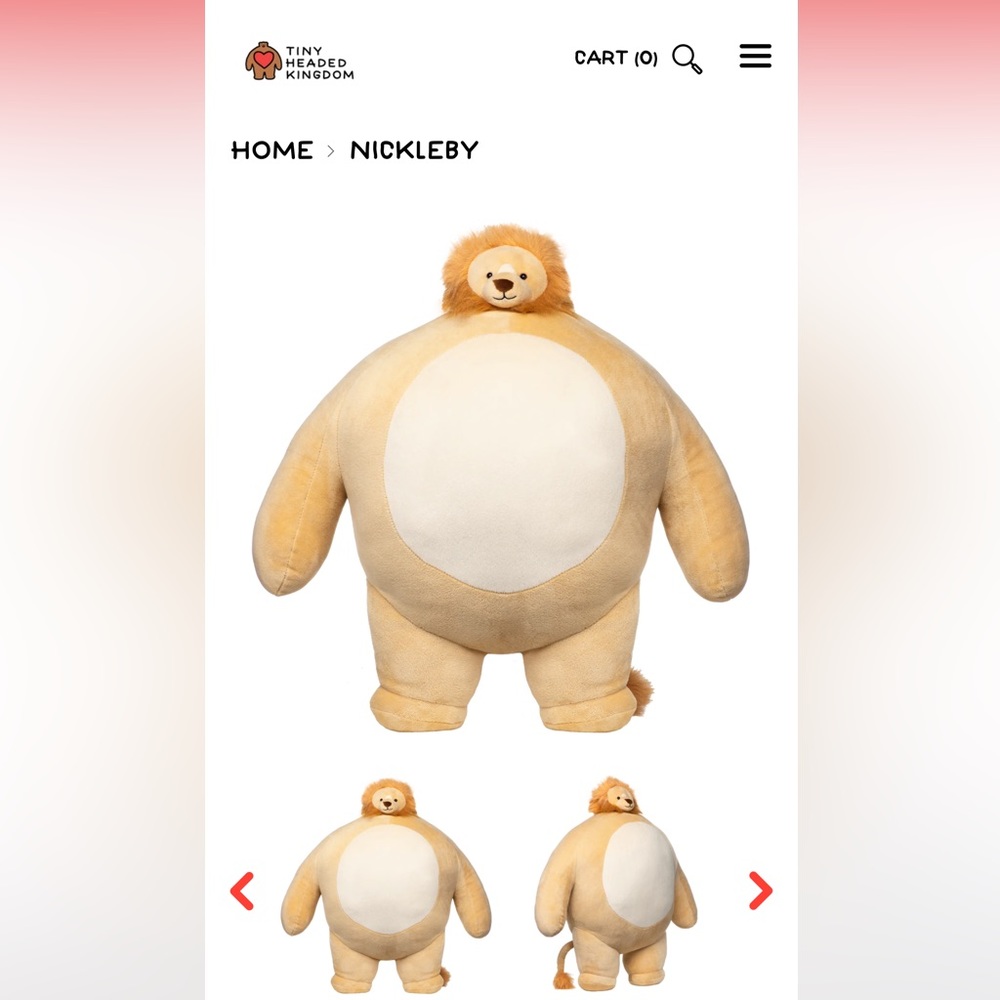 Tiny Head Kingdom Stuffed animal